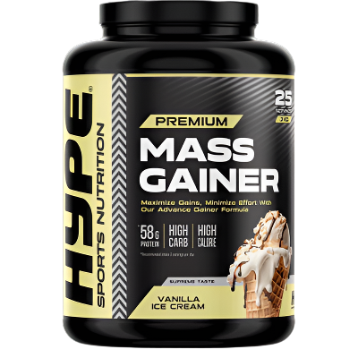 Hype Mass Gainer - 3KG - Vanilla Ice Cream