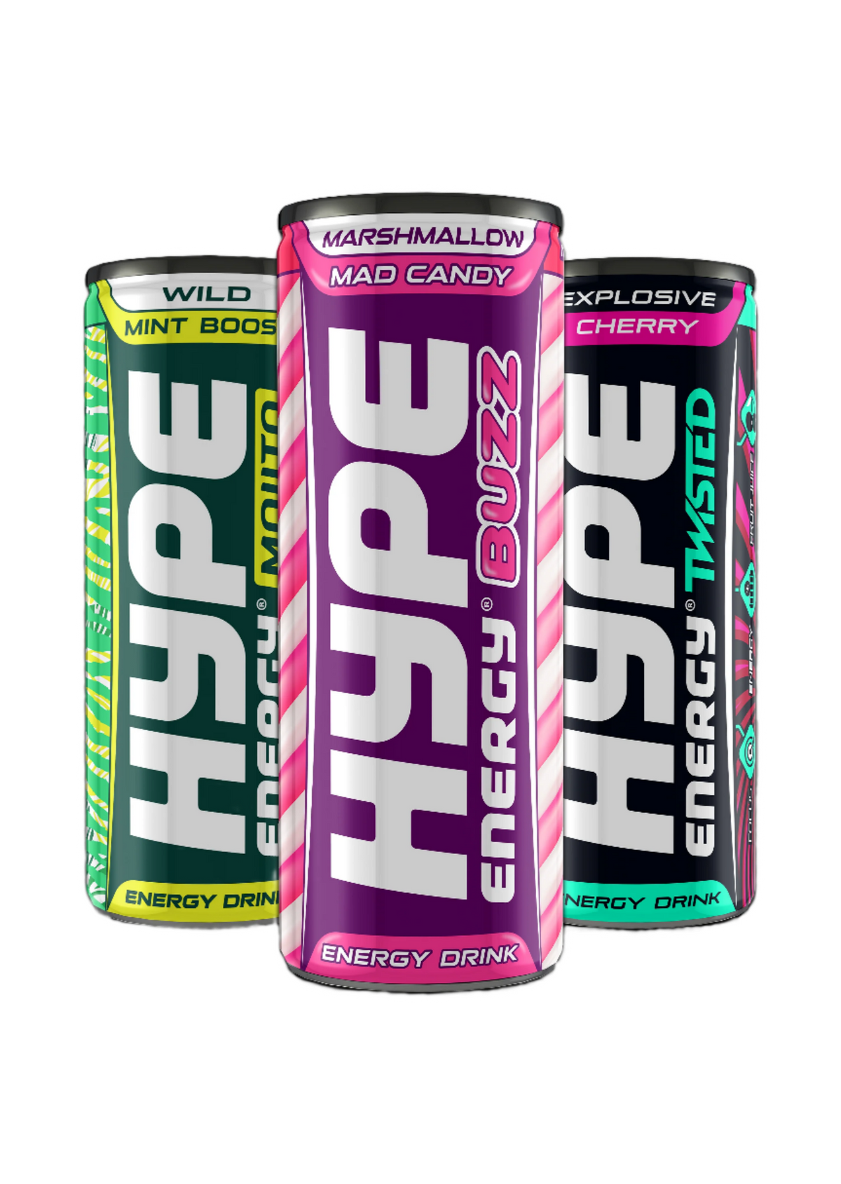 FUN FLAVOR BUNDLE 12x250ml - Hype Energy UK