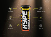 Blasted Tropical Mango & Passionfruit 12x250ml - Hype Energy UK