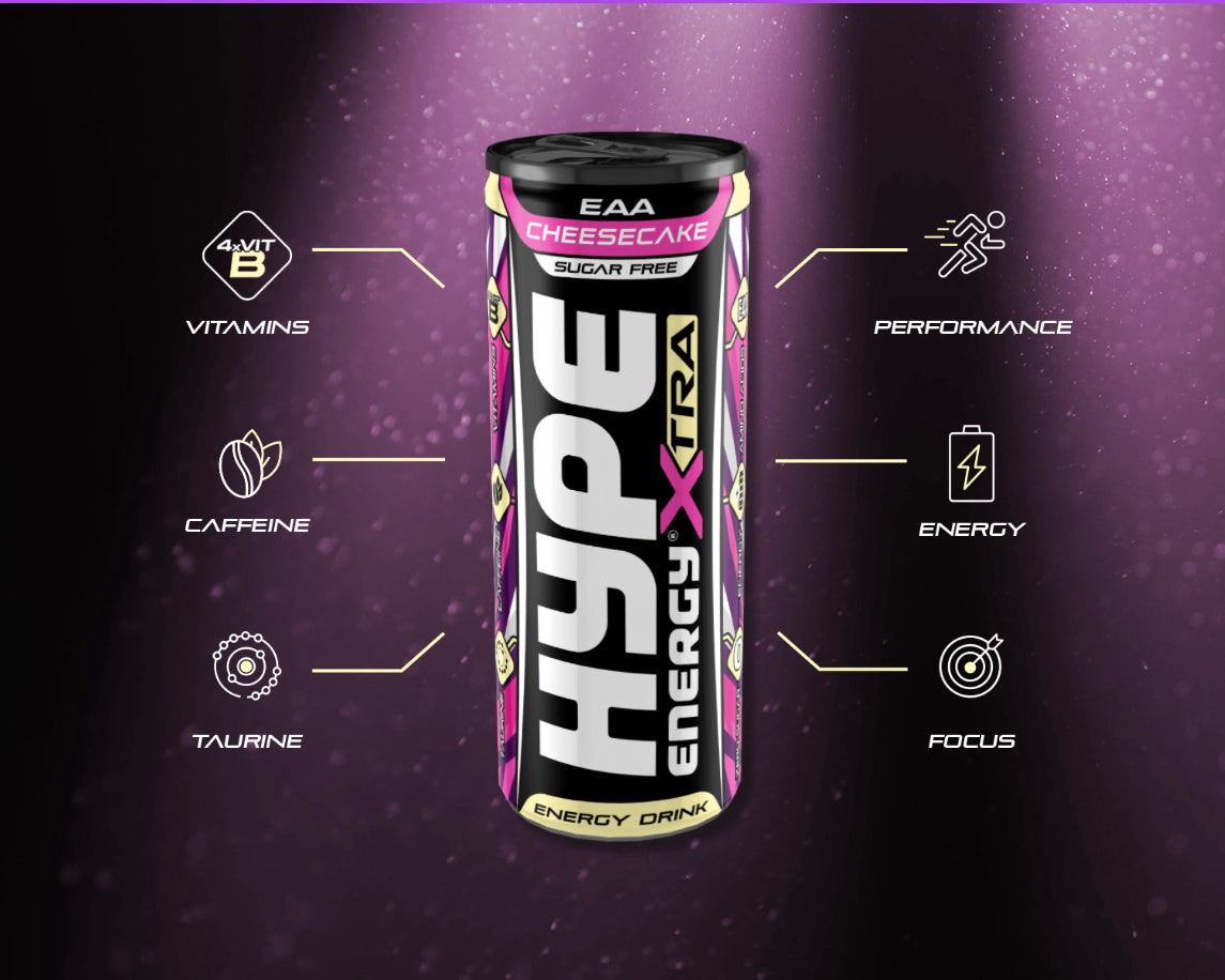 Cheesecake ZERO EAA 12x250ml - Hype Energy UK