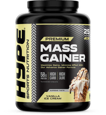 Hype Mass Gainer - 3KG - Vanilla