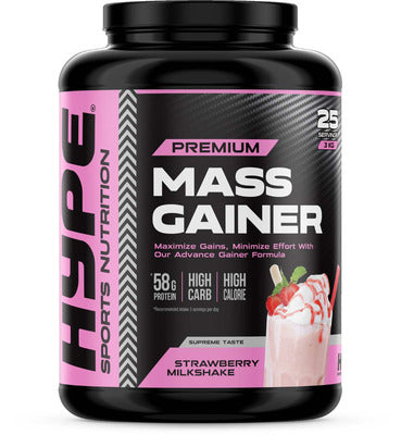 Hype Mass Gainer - 3KG - Strawberry